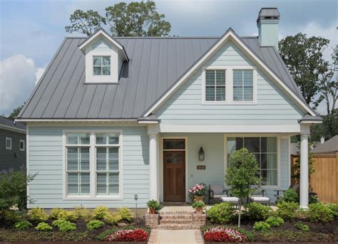 metal roof exterior house ideas